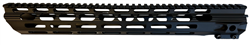 Ultra Light Ultra Slim 15" Handguard for AR-15 and 458 SOCOM Rifles