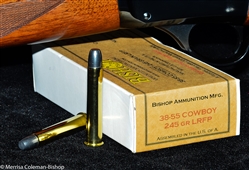 NEW  Bishop 38-55 Winchester Cowboy Action Ammunition  240g RNFP - Made in the U.S.A. Per 20