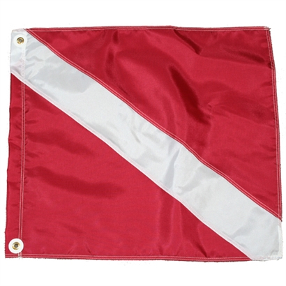 nylon dive flag