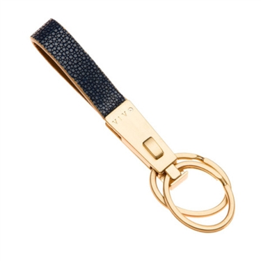 VIVO Genuine Shagreen Valet Key Fob