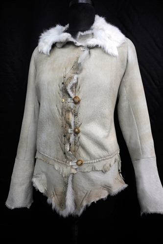 Nigel Preston & Knight Ophelia Baby Lamb Short Jacket Hand Painted