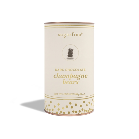 Sugarfina Dark Chocolate Champagne Bears Canister