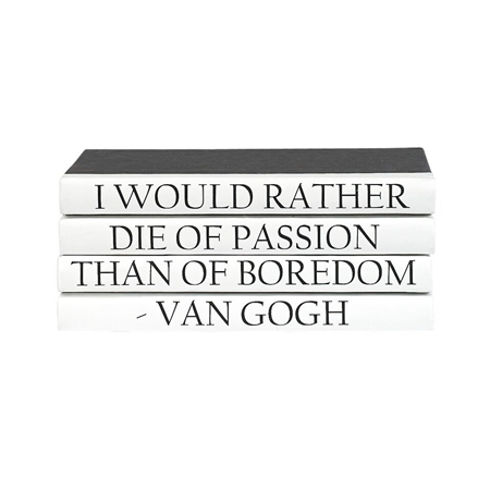 E. Lawrence, Ltd. Quotation Series: Quotation Series: "I Would Rather Die of Passion..." 4 Volume Stack