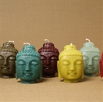 GreenTree Home Candle - Small Buddha Heads