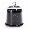 Zodax Apothecary Guild Scented Candle Jar with Glass Dome - Black / Large