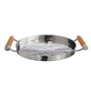 VIVO Genuine Shagreen Stainless Round Tray