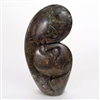 Mbare Shona Stone Sculpture - Kissing Lovers