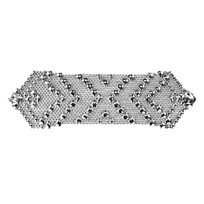 Sergio Gutierrez SG Liquid Metal Classic Mesh Bracelet B108