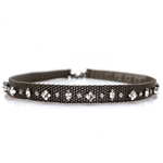 Barbara Cieslicki Jewelry Queen of Hearts Urban Mesh Choker by Barbara Cieslicki