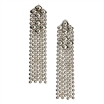 Sergio Gutierrez SG Liquid Metal Classic Mesh Earrings E14