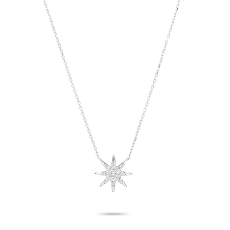 Adina Reyter Solid PavÃ© Starburst Necklace