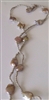 Mela Flat Bronze Baroque Pearl Necklace