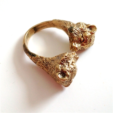 Fox Ring by BoyNYC - Gold Brass