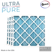 UltraPURE 15x20x1 MERV 11 HVAC Air Filter (6 Pack)