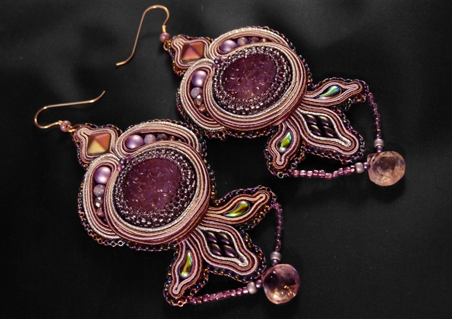 Lilac Sky - Earrings - #1700