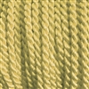 1 yd. 2.5 mm Twisted Rayon Cord - color "Roman Gold"
