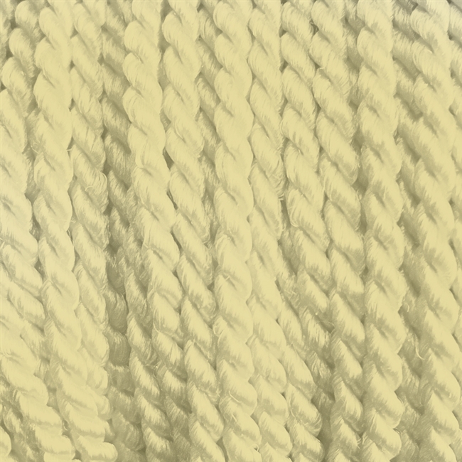 1 yd. 2.5 mm Twisted Rayon Cord - color "Natural"