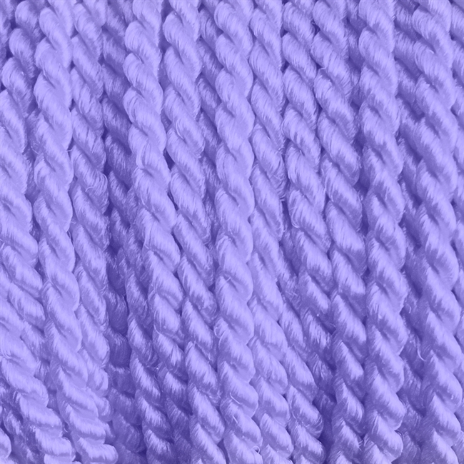1 yd. 2.5 mm Twisted Rayon Cord - color "Lilac"
