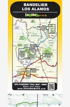 Bandelier Los Alamos Map