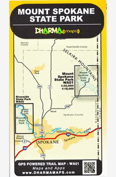 Mount Spokane State Park Map