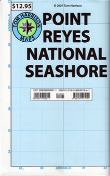 Point Reyes National Seashore Trail Map (2021)