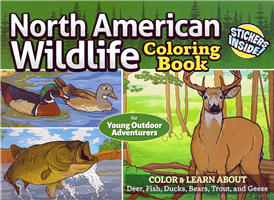 North American Wildlife Coloring Book