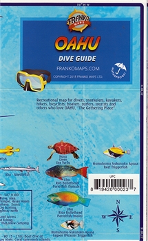 Franko's Oahu Dive Map