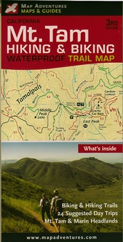 Map adventures Guide to Mt. Tam Trails 3rd edition