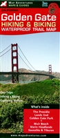 Map- Golden Gate Hiking & Biking Trail Map 3rd edition