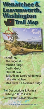 Map- Wenatchee & Leavenworth, WA Trail Map