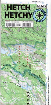 Tom Harrison's Hetch Hetchy Trail Map