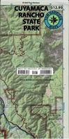 Cuyamaca State Park Trail Map, CA