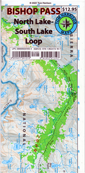 Bishop Pass Map-Tom Harrison