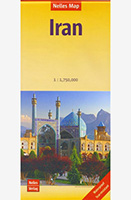 Map- IRAN Travel Map (Nelles 2015)