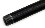 1-1/4"x2" Black Iron Nipple