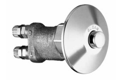 Sloan HY-108-A 0318119 Penal Ware Metal Push Button Assembly