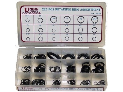 225 Piece Retaining Ring Kit 225RR