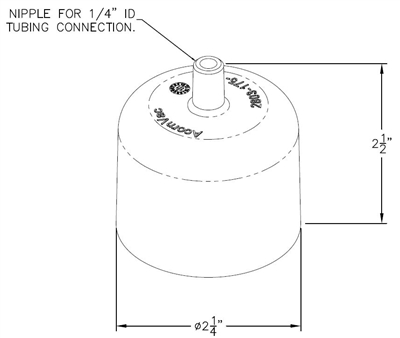 ACORNVAC 2803-175-199 SENSOR PORT CAP