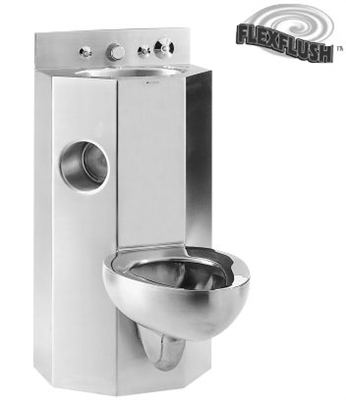 Metcraft 3118-90C 18" Toilet-Lavatory Comby