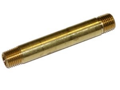 1/2"xClose Brass Nipple