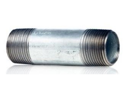 1-1/4"x4" Galvanized Steel Nipple