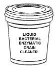 Liquid Enzymatic Drain Cleaner 5 Gallon Bucket w/ Spout 642505SA