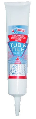 mildew resistant tub and tile caulk 10.5oz