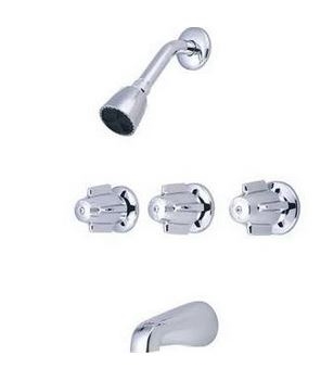 Central Brass 80971-Z 11" Center Tub and Shower Valve