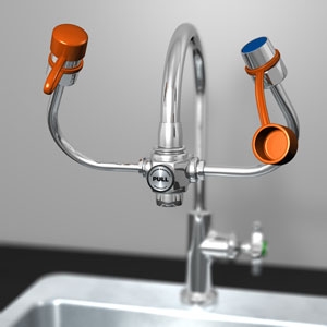 Guardian G1101 EyeSafe-X Faucet Mounted Eyewash