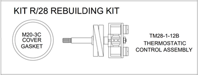 Leonard R/28 Rebuild Kit for TM 26/28 Series Valve