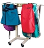 Mobile Apron Rack