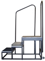 Three Step Weight Bearing Stand with Comfort Closed Cell Steps
