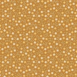3577-Y Gold Bubble Squares