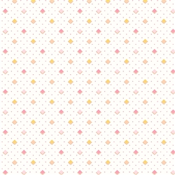 4020-TE Pink & Tangerine Diamond Dot
